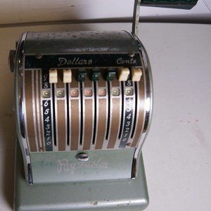 manual check printer